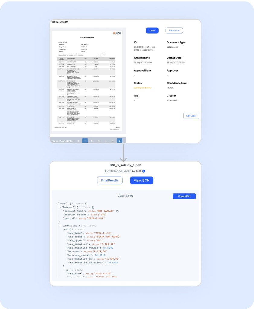 Fintelite AI - Automated Data Extraction