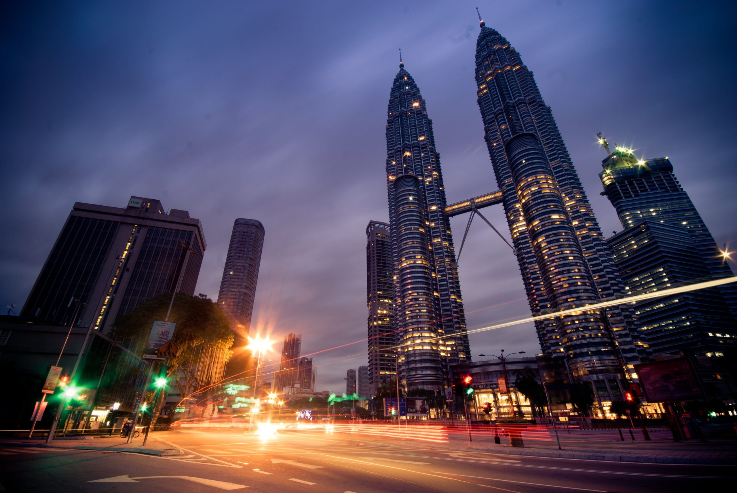 Twin Towers at Night (what is document capture process)
