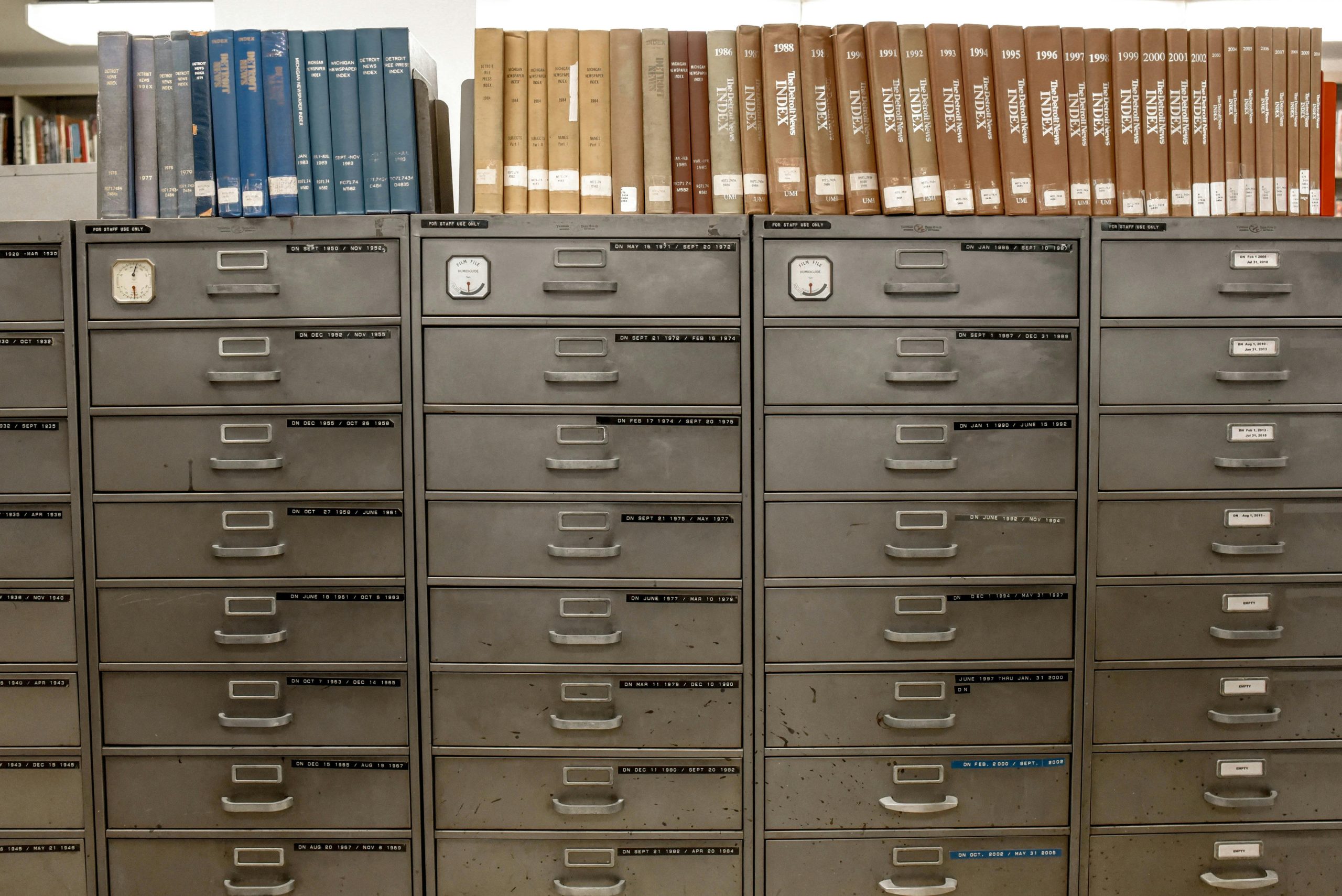 Gray Steel File Cabinet (machine learning and ocr for document handling)