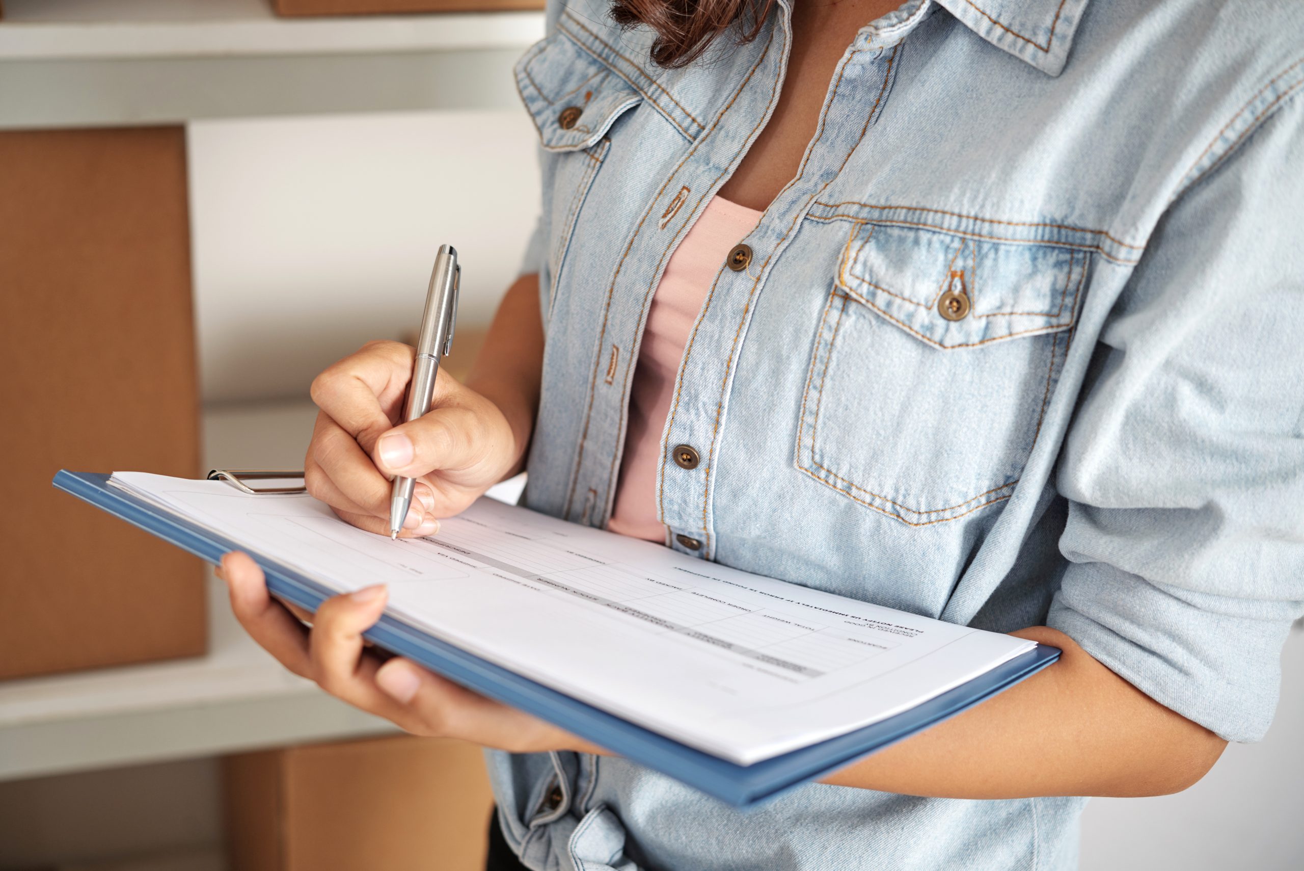 delivery notes processing